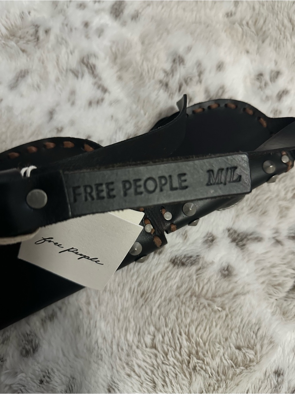 Free People Lucky Stars Pocket Belt NWT - Picture 4 of 4
